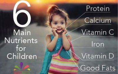 6 Main Nutrients for Children for their Optimum Health