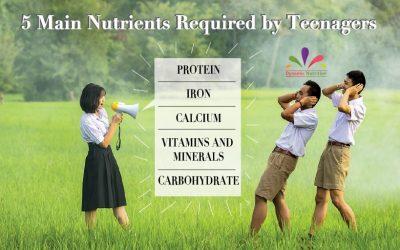 Nutrients Necessary for Teenagers and Tips to Make Them Eat Healthy