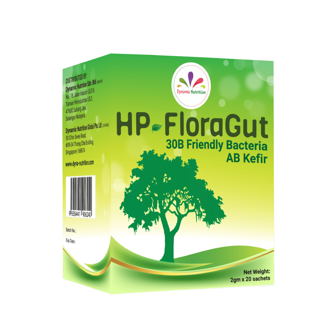 AB Kefir Probiotics & Prebiotics HPFloraGut Dynamic Nutrition