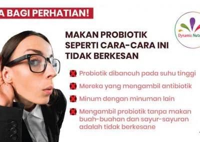 Sila Perhatikan! Makan Probiotik seperti Cara-cara Ini Tidak Berkesan