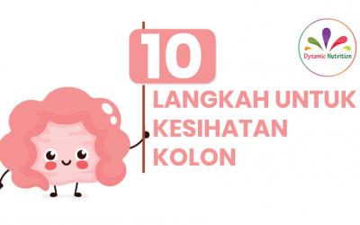 10 Langkah untuk Kesihatan Kolon