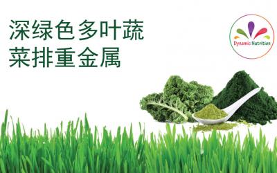 深绿色多叶蔬菜排重金属