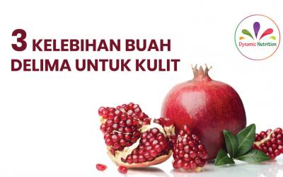 3 Kelebihan Buah Delima untuk Kulit