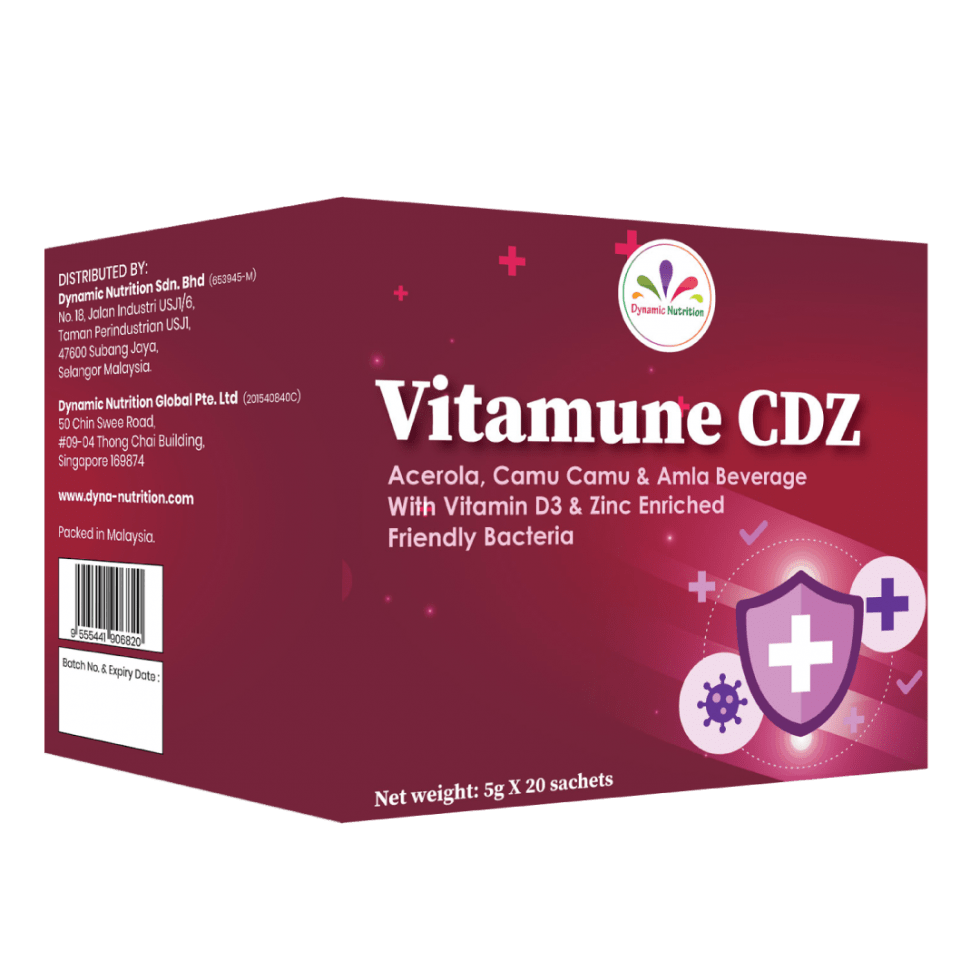 Natural Vitamin C, D & Zincenriched probiotics Vitamune CDZ