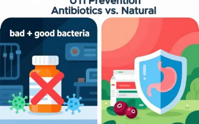 Antibiotics vs. Natural UTI Prevention: What’s the Difference?