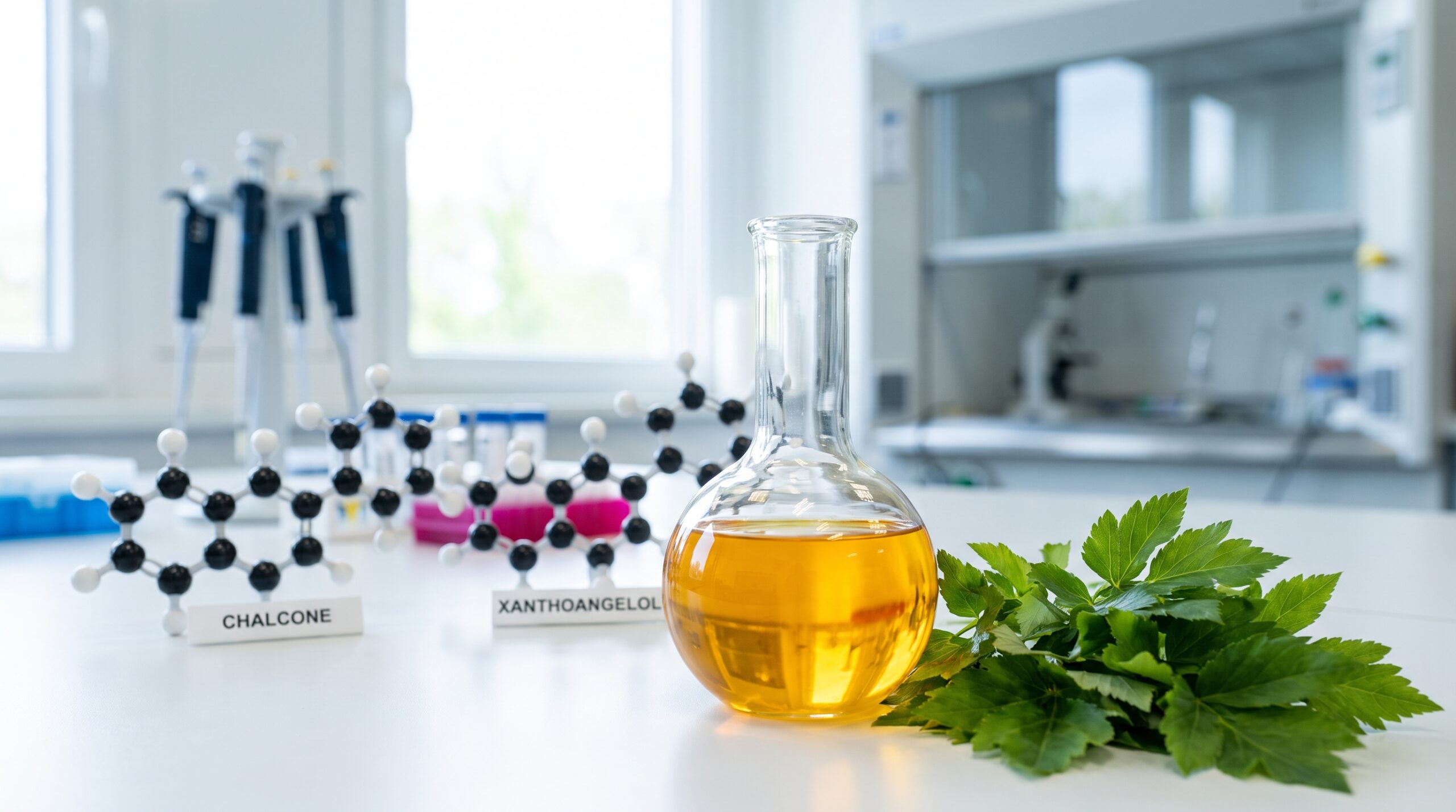 Chalcone molecular structure research