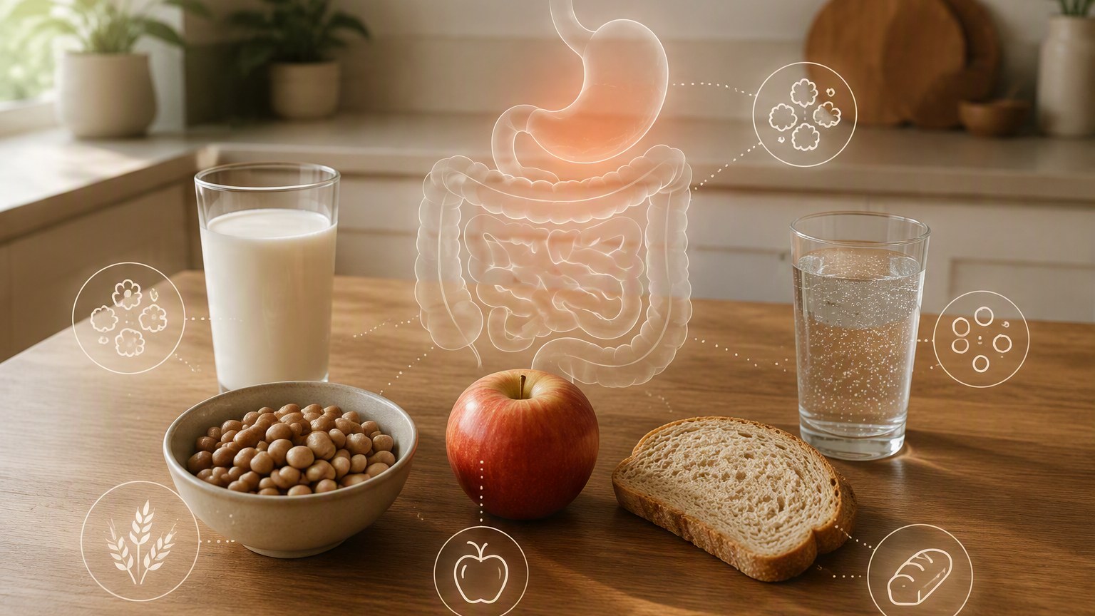 quiet gut triggers bloating