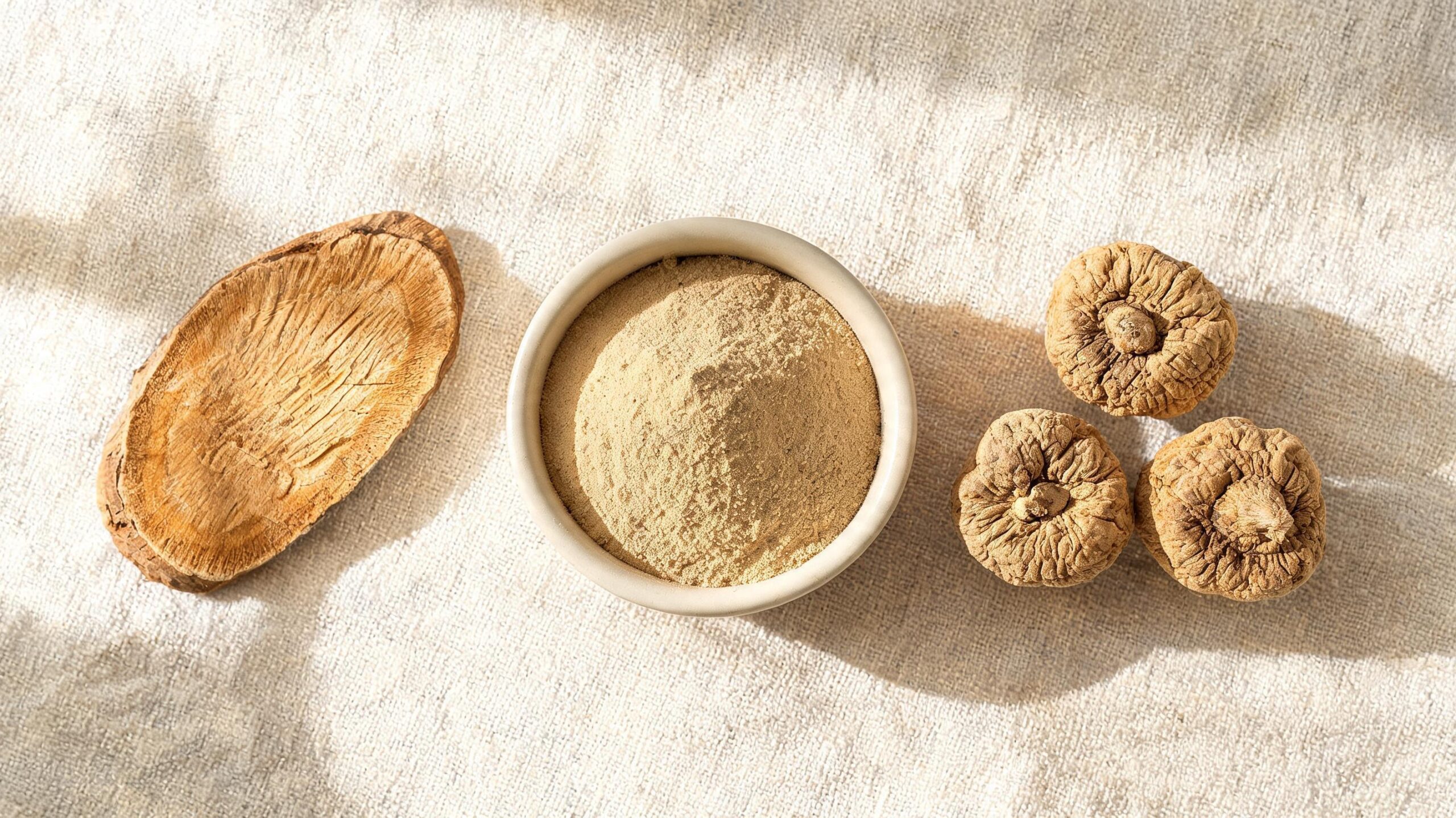 Tongkat Ali, KSM-66 Ashwagandha, and Maca